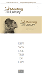 Mobile Screenshot of meetingluxury.com